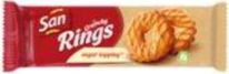 MDLZ EU San Crunchy Rings Sugar 168g
