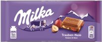 MDLZ EU Milka Raisins & Hazelnuts 100g