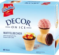 Griesson DeBeukelaer Decor on Ice Waffelbecher 60pcs, 230g