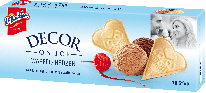 Griesson DeBeukelaer Decor on Ice Waffel-Herzen 50g