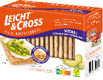 Griesson Leicht & Cross Knusperbrot Vital 125g, 8pcs