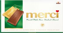 Storck merci Tafelschokolade Mandel-Milch-Nuss 100g