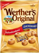 Storck Werther's Original Klassische Sahnebonbons zuckerfrei 70g