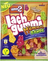 Storck nimm2 Lachgummi Mümmelbande vegetarisch 200g