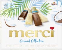 Storck Limited merci Finest Selection Coconut Collection 250g