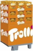 Trolli Party Burger Minis 170g, Display, 72pcs
