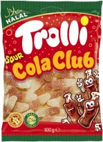 Trolli Halal Sour Cola Bottles 100g