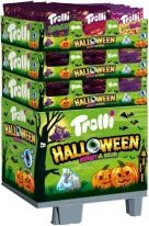 Trolli Halloween Tarantula/SuperBrain/Dracula 150g, Display, 189pcs