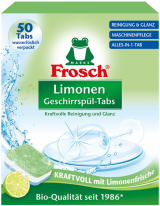 Frosch Limonen Geschirrspül-Tabs 50 Tabs 900g, 7pcs