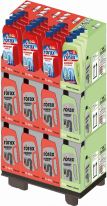 Erdal Rorax Rohrfrei Power-Gel 2 sort, Display, 72pcs