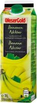 WeserGold Bananen Nektar 1000ml, 8pcs