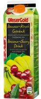 WeserGold Banane-Kirsch Getränk 1000ml