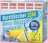 Durstlöscher Eistee Zitrone Zero 500ml