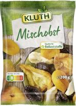 Kluth Mischobst, mit 30/40er Pflaumen 200g