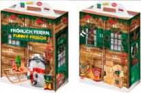 Funnyfrisch – Chio – Ültje - Pombär Knabber-Adventskalender 810g