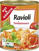 Gut&Günstig Ravioli Tomate 800g