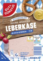 Gut&Günstig Leberkäse Fein 400g