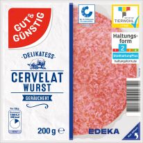 Gut&Günstig Deli Cervelatwurst 200g
