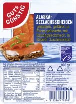 Gut&Günstig Alaska-Seelachs-Scheiben 100g
