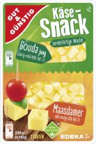 Gut&Günstig Gouda und Maasdamer 45-48% 2x110g