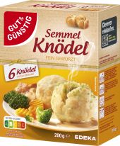 Gut&Günstig Semmelknödel Kochbeutel 6er 200g