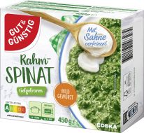 Gut&Günstig Rahmspinat 450g