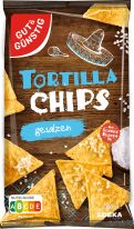 Gut&Günstig Tortil Chips Gezalz 300g