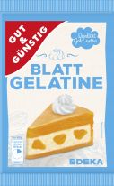 Gut&Günstig Blattgelatine 20g