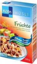 Kölln Früchte Hafer-Müsli ohne Zuckerzusatz 500g
