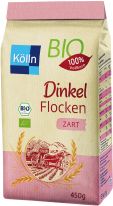Kölln Bio Dinkelkorn Flocken zart 450g