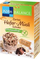 Kölln Zartes Hafer-Müsli Schoko glutenfrei 400g