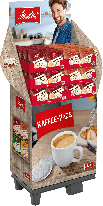 Melitta BellaCrema Pads 2 sort, Display, 60pcs