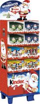 Ferrero Christmas 5 Kinder Saison-Artikeln, Display, 172pcs