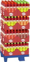 Hela Gewürz Ketchup 800ml 4 sort, Display, 192pcs