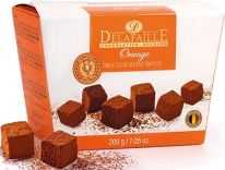 DELL Truffles Cocoa Dusted Ballotin Orange 200g