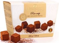 DELL Truffles Cocoa Dusted Ballotin Rice Crisp 200g