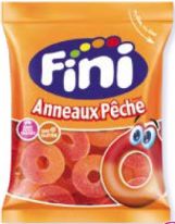 Fini Sour Peach Rings 90g Halal