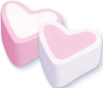 Fini Mallow Hearts x125pcs