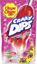 Chupa Chups Crazy Dips Erdbeer 24er 14g