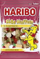 Haribo Christmas - Süße Waffeln 175g, 30pcs