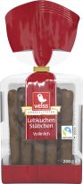 Lambertz Christmas Weiss Lebkuchenstäbchen Vollmilch 200g
