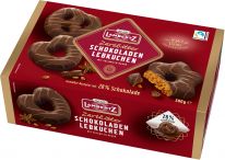 Lambertz Christmas Herzen/Sterne/Brezeln Zartbitter/Vollmilch-Dekor 500g