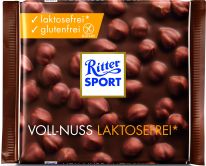 Ritter Sport Voll-Nuss laktosefrei 100g