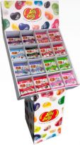 Jelly Belly 70g Beutel “Grosse Vielfalt” 7 sort, Display, 192pcs