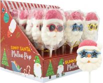Christmas Marshmallow Lollipop Sunny Santa 15g