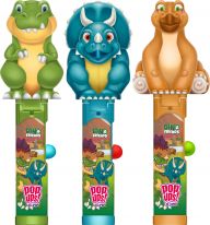 Dino & Friends Pop Ups Lollipop 10g