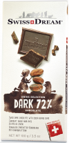 Goldkenn SwissDream Dark 72% Bar 100g