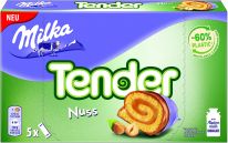 Mondelez Milka Tender Nut 5er 185g, 12pcs