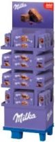 Mondelez Milka 135-175g Soft Mix, Display, 168pcs