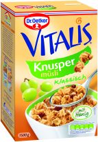 Dr.Oetker Vitalis - Knuspermüsli klassisch 1500g